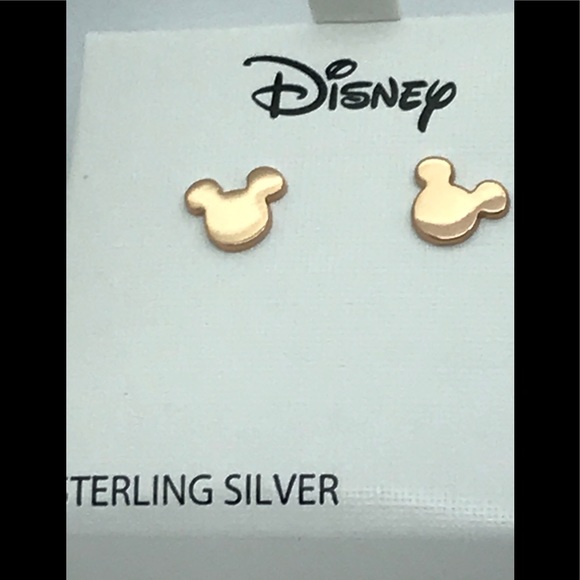 Disney Mickey gold stud earrings - Picture 3 of 7